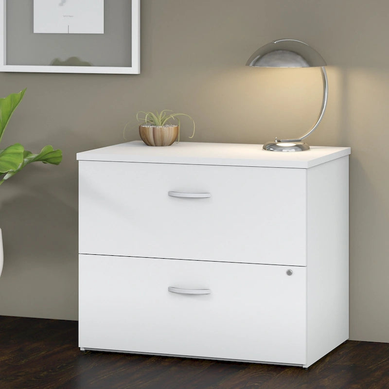 2-Drawer Lateral File Cabinet, Fully Assembled, Multiple Finishes