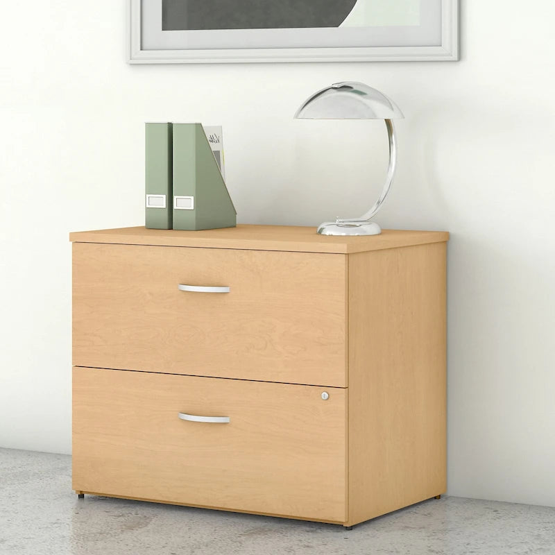 2-Drawer Lateral File Cabinet, Fully Assembled, Multiple Finishes