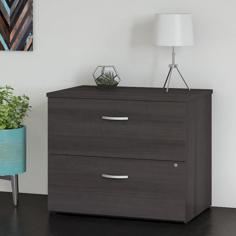 2-Drawer Lateral File Cabinet, Fully Assembled, Multiple Finishes