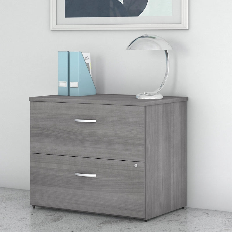 2-Drawer Lateral File Cabinet, Fully Assembled, Multiple Finishes