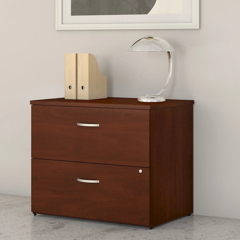 2-Drawer Lateral File Cabinet, Fully Assembled, Multiple Finishes