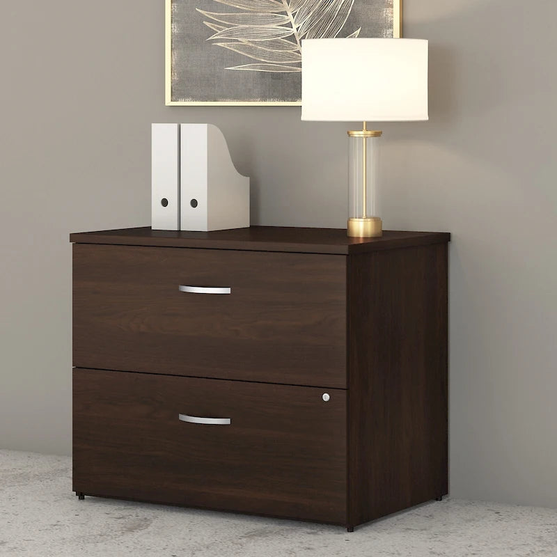 2-Drawer Lateral File Cabinet, Fully Assembled, Multiple Finishes