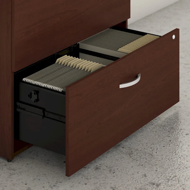 2-Drawer Lateral File Cabinet, Fully Assembled, Multiple Finishes
