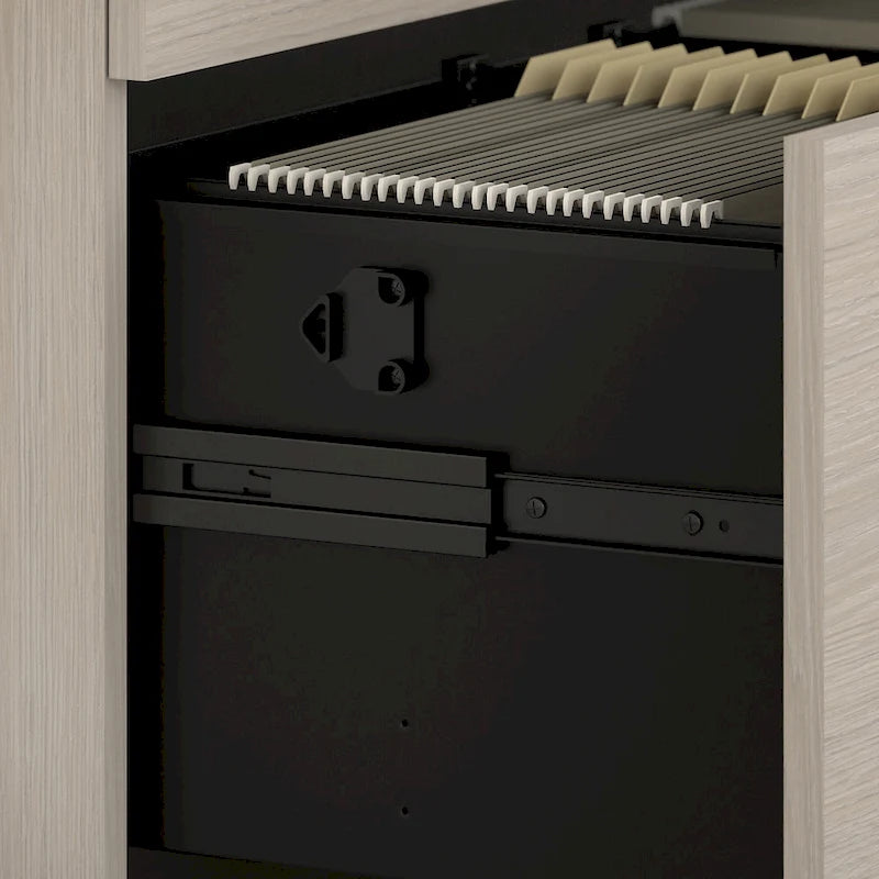 2-Drawer Lateral File Cabinet, Fully Assembled, Multiple Finishes
