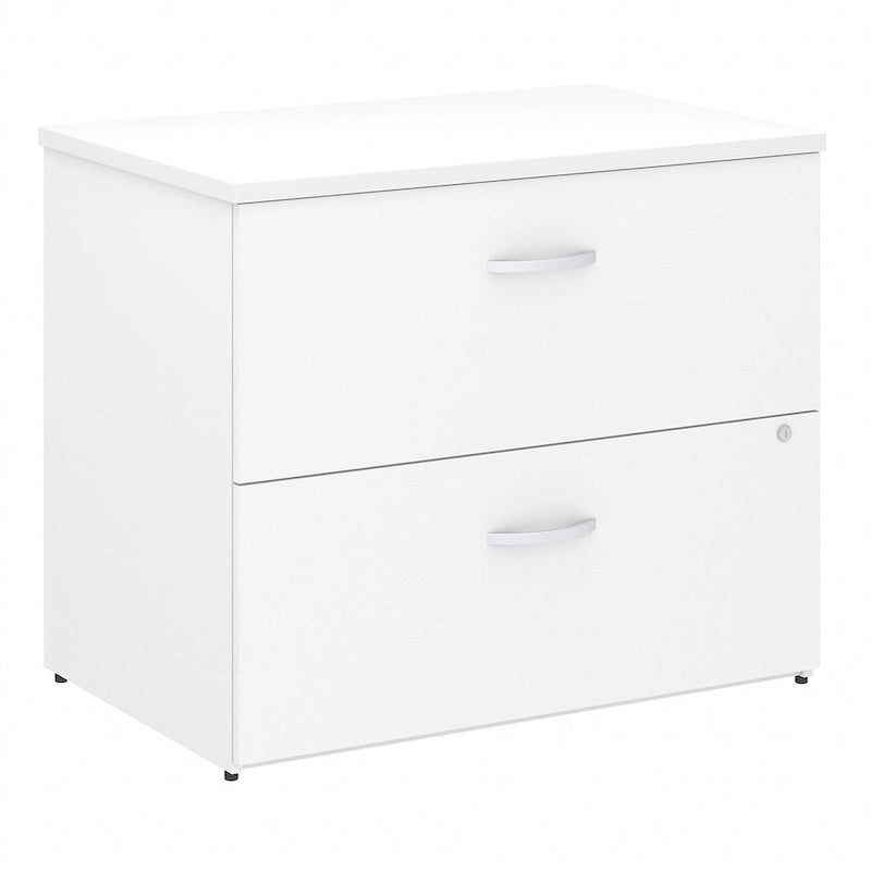 2-Drawer Lateral File Cabinet, Fully Assembled, Multiple Finishes
