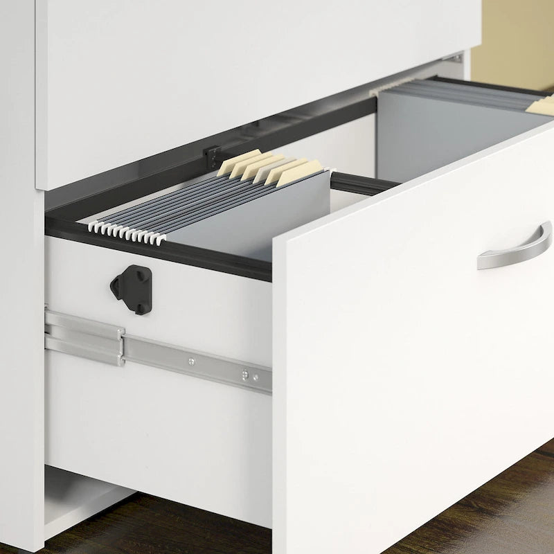 2-Drawer Lateral File Cabinet, Fully Assembled, Multiple Finishes