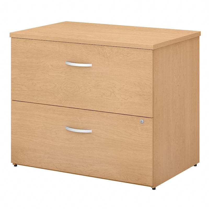 2-Drawer Lateral File Cabinet, Fully Assembled, Multiple Finishes
