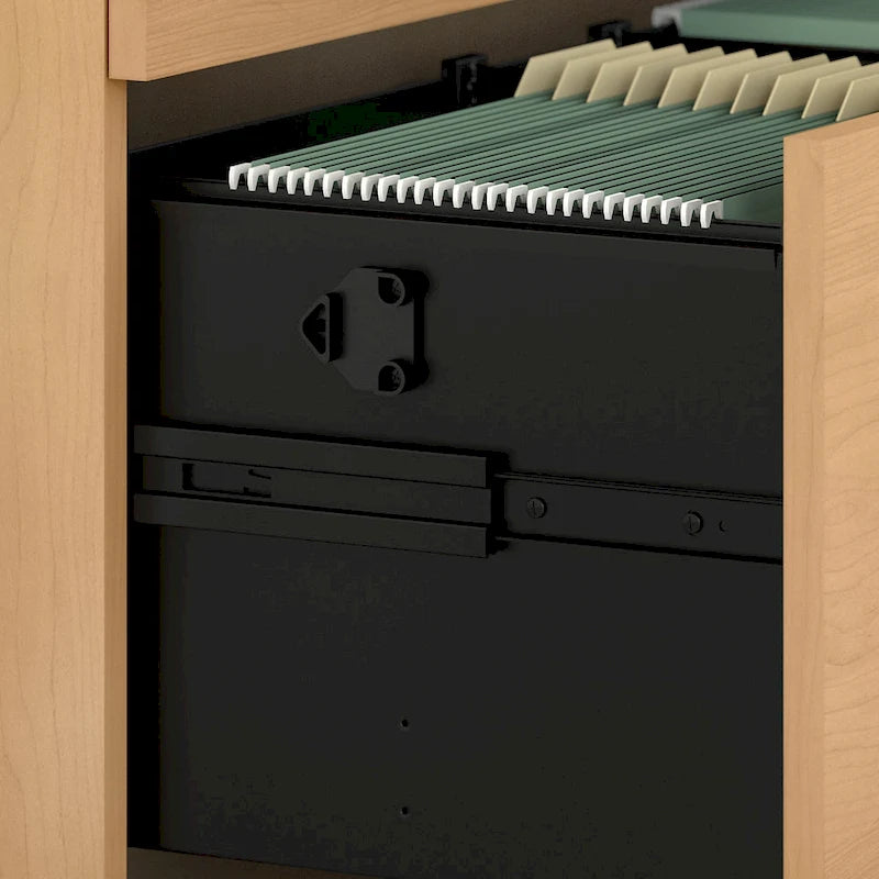 2-Drawer Lateral File Cabinet, Fully Assembled, Multiple Finishes