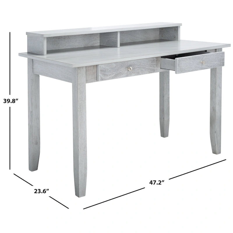 Classic-Contemporary 2-Drawer Work Office Desk