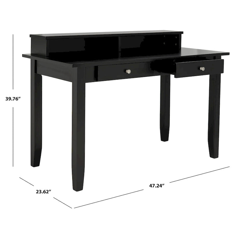 Classic-Contemporary 2-Drawer Work Office Desk