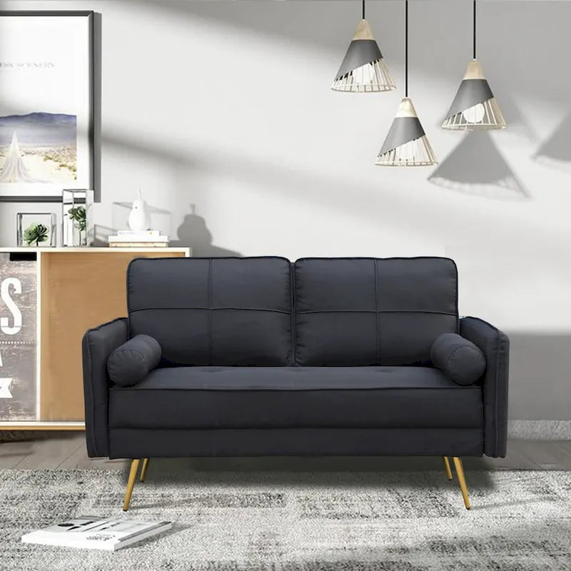 Round Arm Loveseat