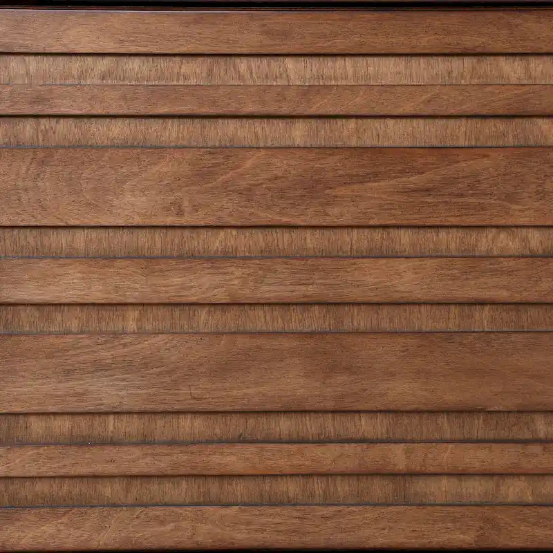 72"-TV-Standkonsole für Fernseher bis 85", Whisky-Finish, keine Montage erforderlich