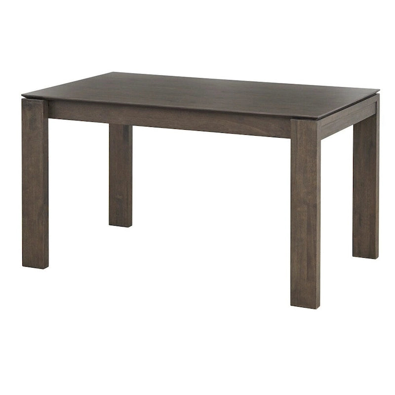 Esstisch im Mid-Century-Modern-Stil, rustikales Grau, 53" breit