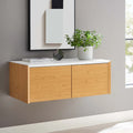 Wall-Mount Office Storage Cabinet with Magnetic-Close Doors and Shelf