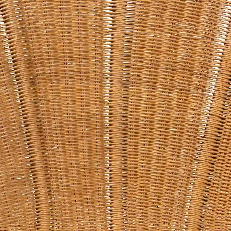 Bohemian Honey Rattan Accent Flower Chair