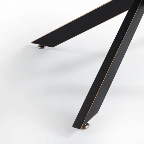 Runder Couchtisch mit Glasplatte, 35.4
