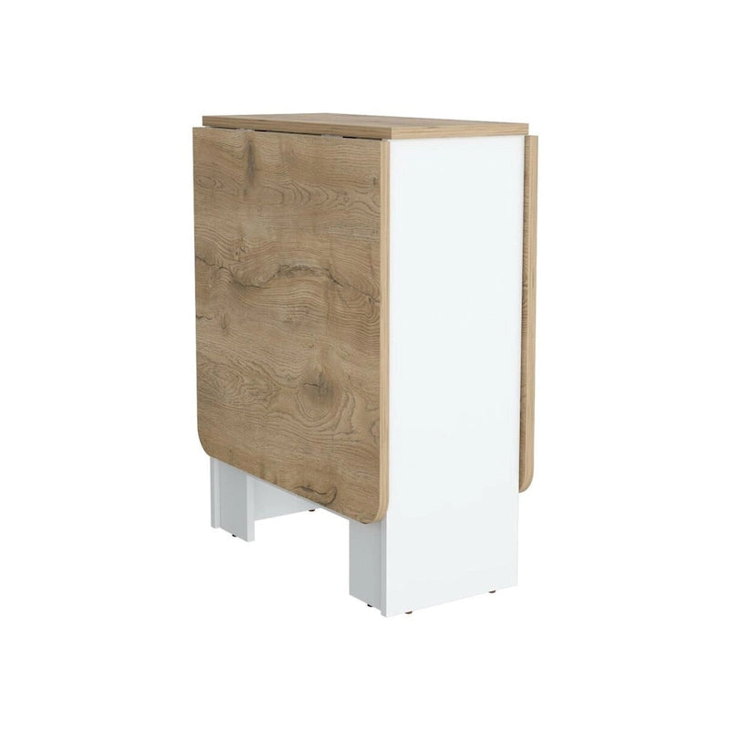 Tavolo pieghevole con gambe a cancello, design compatto salvaspazio